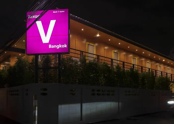 Hotel V - Mrt Huai Khwang Bangkok